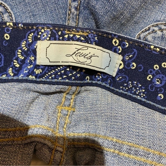 Levi’s Perfect Waist Capri Denim Jeans 4 Blue - Picture 5 of 6